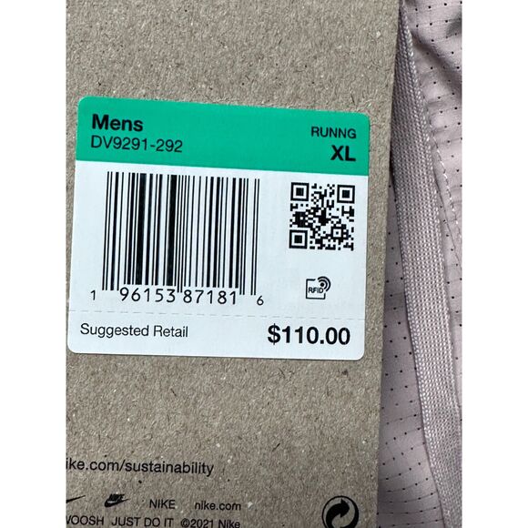 Nike Men XL Dry ADV Run Division 4" Brief-Lined Running Shorts Stone DV9291-292 - Picture 12 of 12